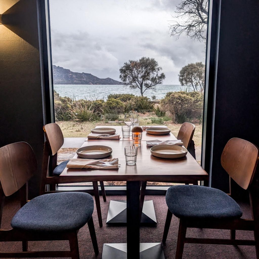 The Edge Restaurant and its views of Great Oyster Bay