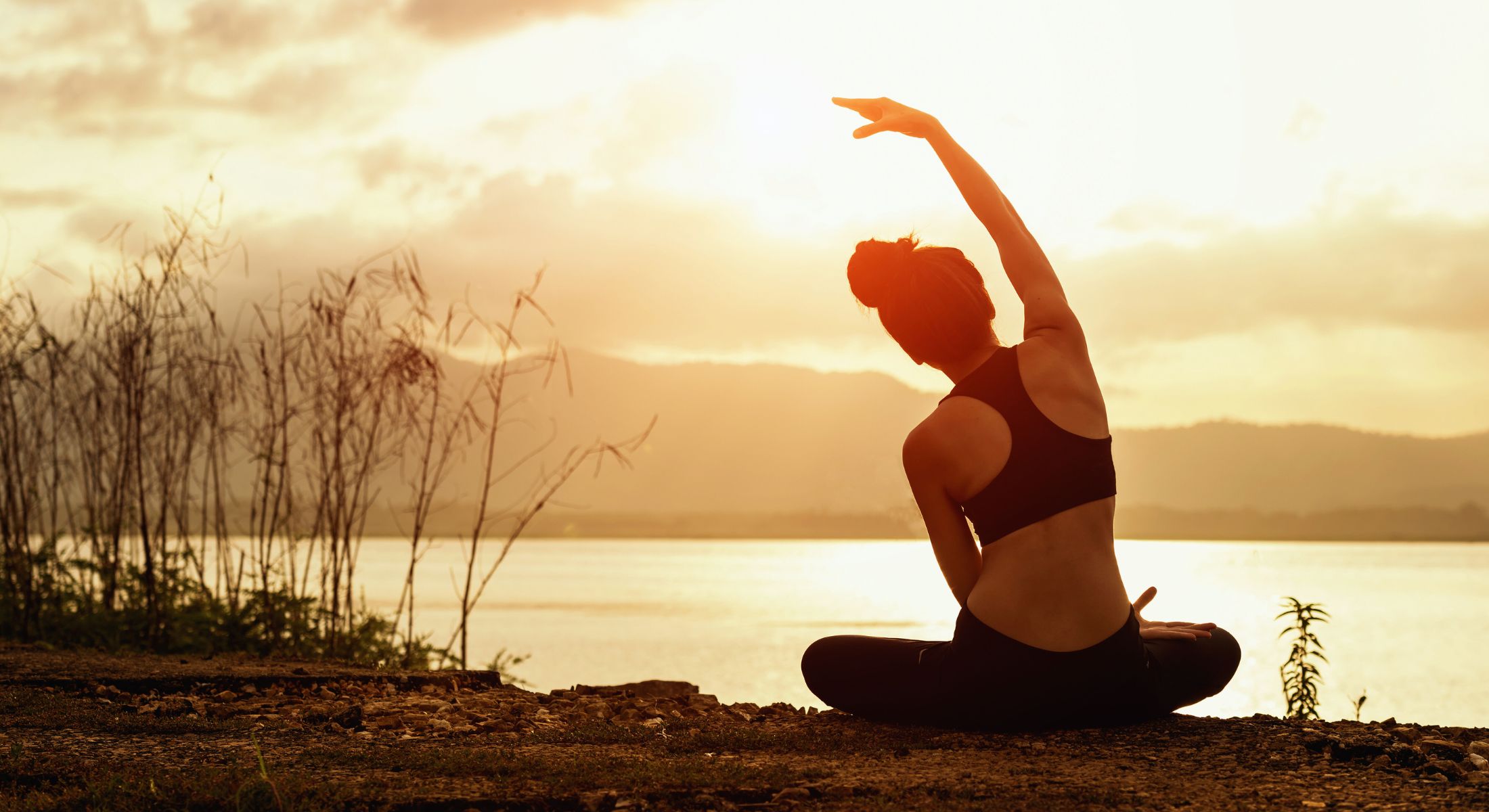 Join a yoga class at Edge of the Bay