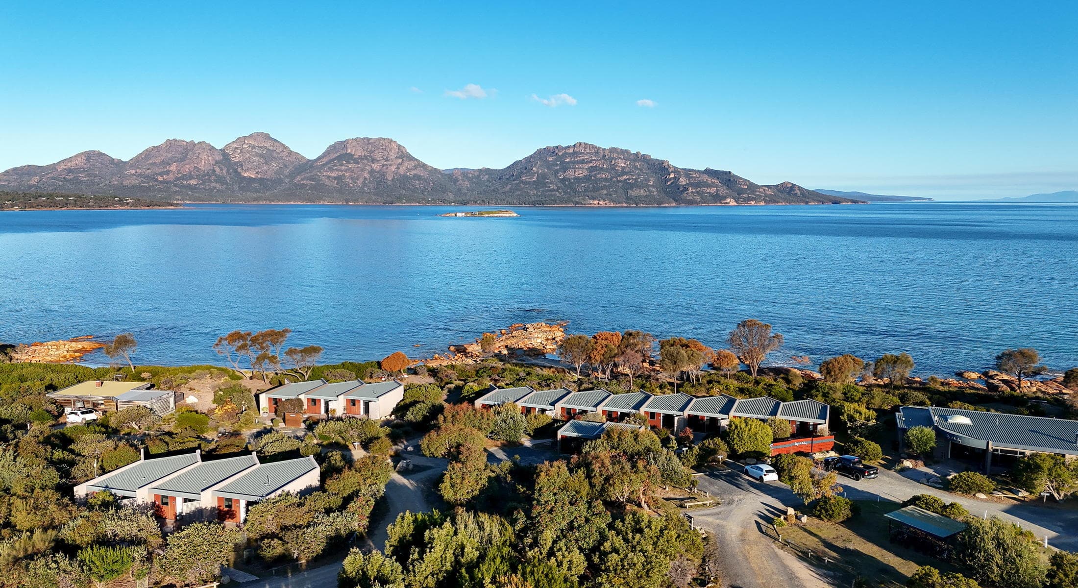 Edge of the Bay aerial view