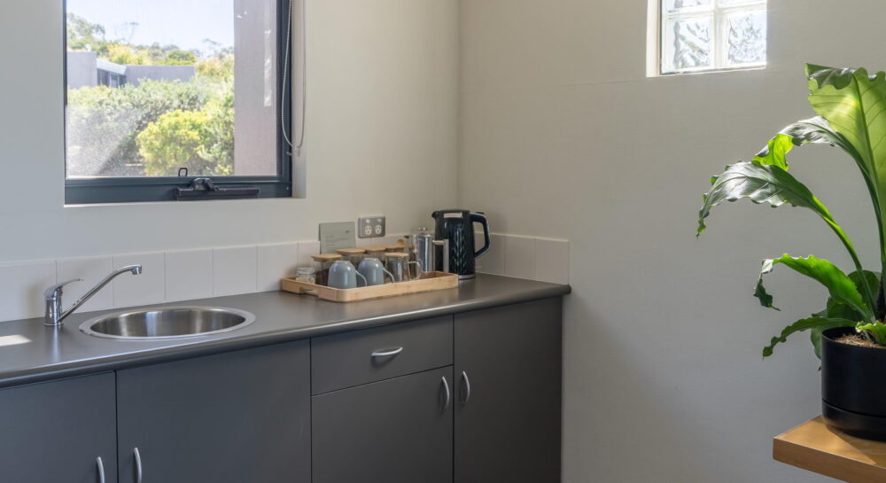 Ocean View Studio kitchenette facilities