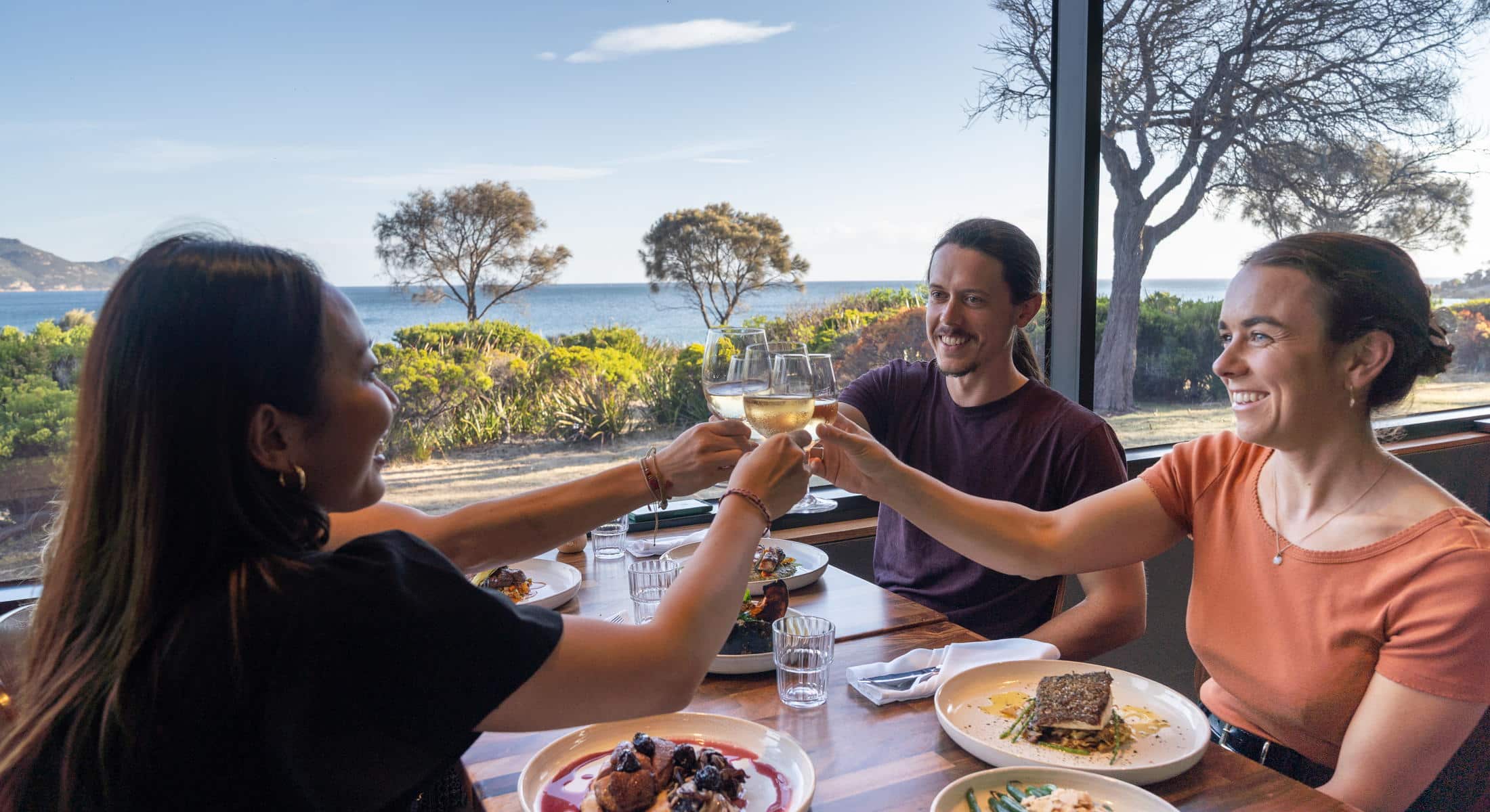 Dining at The Edge Restaurant