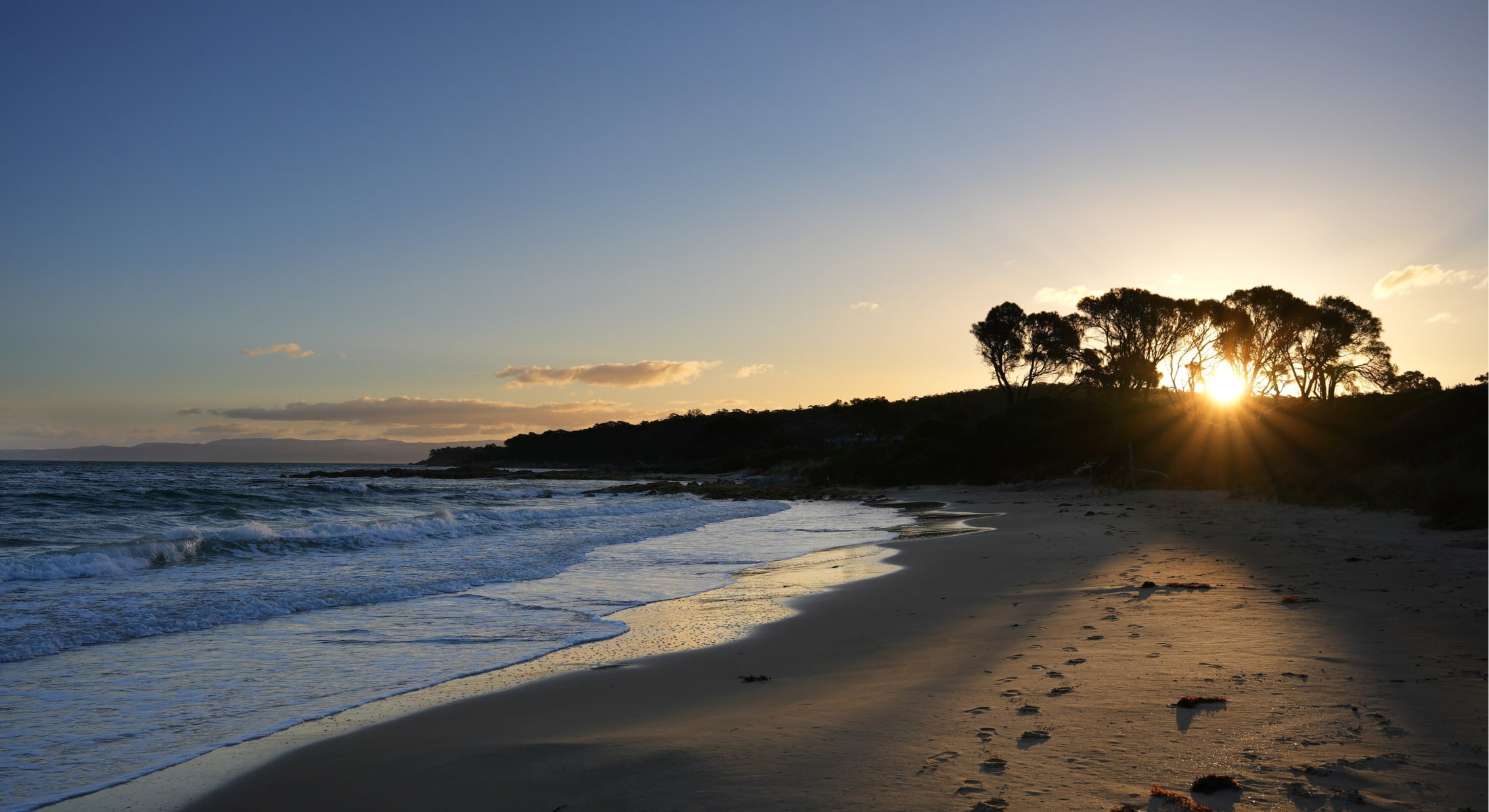 Edge of the Bay sunset, Freycinet Peninsula
